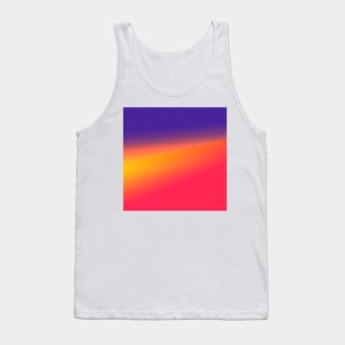 blue red yellow abstract texture Tank Top